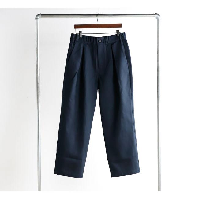 Audience オーディエンス AUD3655 「遠州」11オンス ヘビーカツラギ BOXタック ワイド イージーパンツ MADE IN JAPAN 日本製 |  | 07