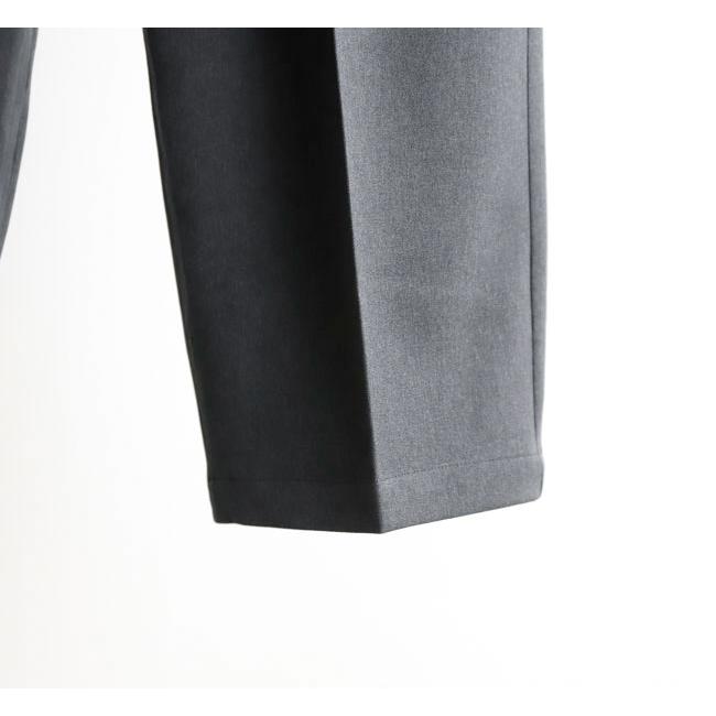 Audience オーディエンス AUD3654 Naturemier ナチュレミア TECH ウールライクツイル 1タック ワイド バレル イージーパンツ MADE IN JAPAN 日本製 |  | 12