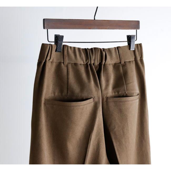 Audience オーディエンス AUD3654 Naturemier ナチュレミア TECH ウールライクツイル 1タック ワイド バレル イージーパンツ MADE IN JAPAN 日本製 |  | 16