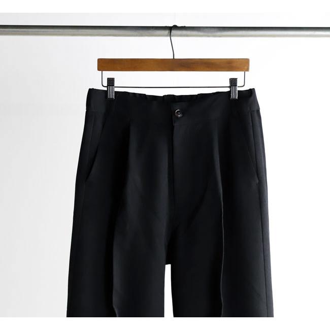 Audience オーディエンス AUD3654 Naturemier ナチュレミア TECH ウールライクツイル 1タック ワイド バレル イージーパンツ MADE IN JAPAN 日本製 |  | 17