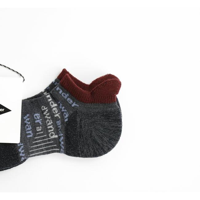 and wander アンドワンダー wool short socks ウールショートソックス 5744978336 |  | 06