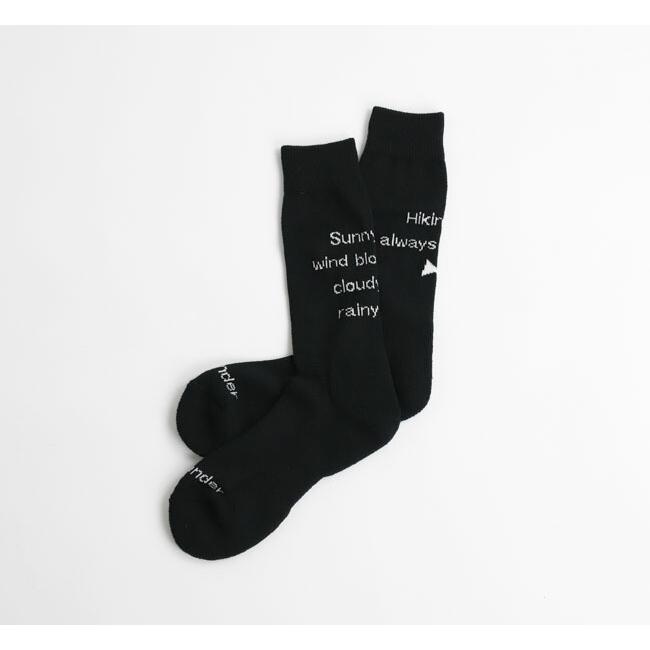 and wander アンドワンダー PE/CO pile socks パイルソックス 5744988241 |  | 02