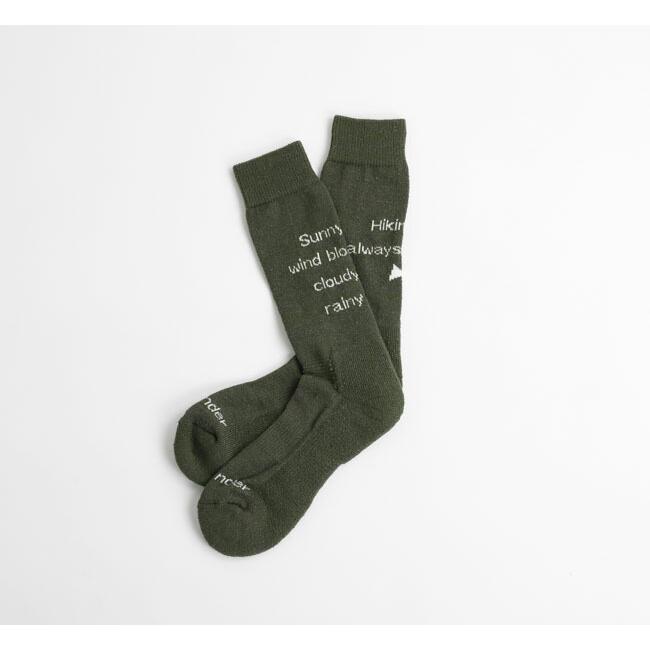 and wander アンドワンダー PE/CO pile socks パイルソックス 5744988241 |  | 03