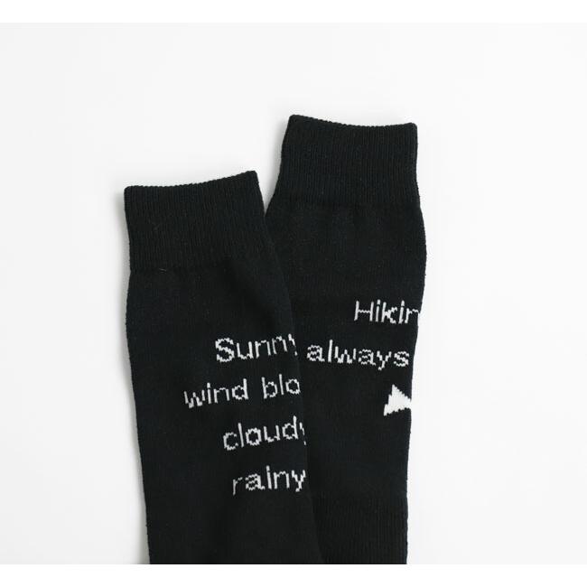 and wander アンドワンダー PE/CO pile socks パイルソックス 5744988241 |  | 07