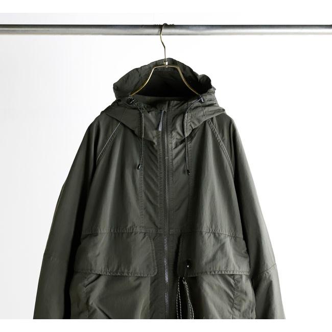 SALE30%OFF //ROA x and wander ロア x アンドワンダー 5745221536 ガーメントダイ ナイロン フーデッド ジャケット garment dye nylon hooded jacket |  | 06