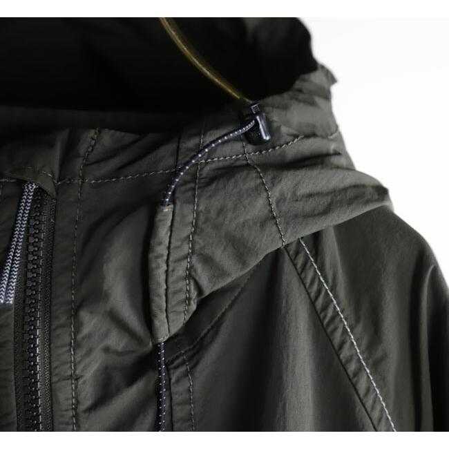 SALE30%OFF //ROA x and wander ロア x アンドワンダー 5745221536 ガーメントダイ ナイロン フーデッド ジャケット garment dye nylon hooded jacket |  | 08