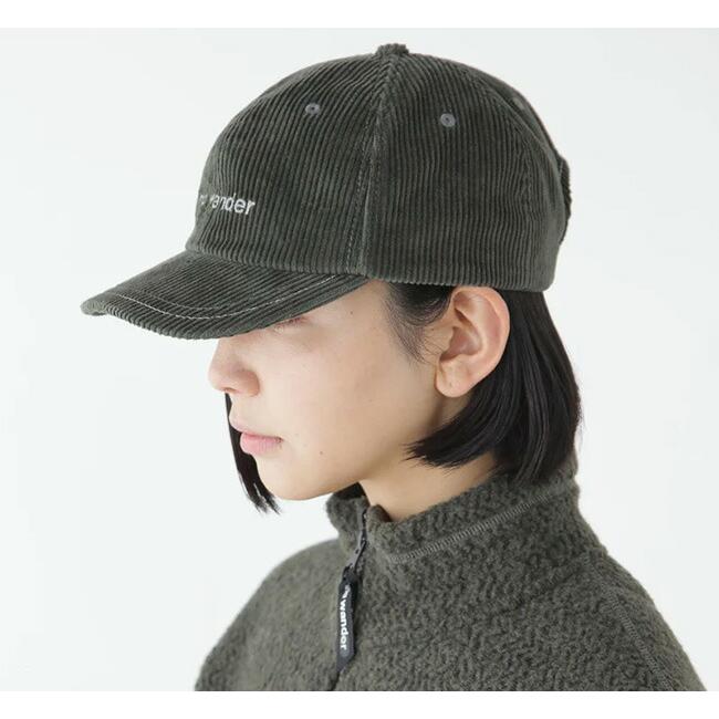 SALE30%OFF //and wander アンドワンダー 5986122 コーデュロイキャップ corduroy cap | 