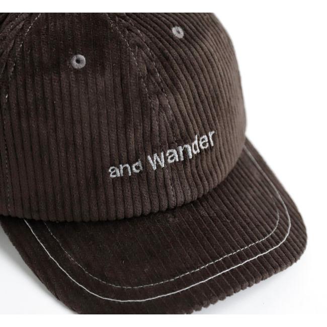 SALE30%OFF //and wander アンドワンダー 5986122 コーデュロイキャップ corduroy cap |  | 14