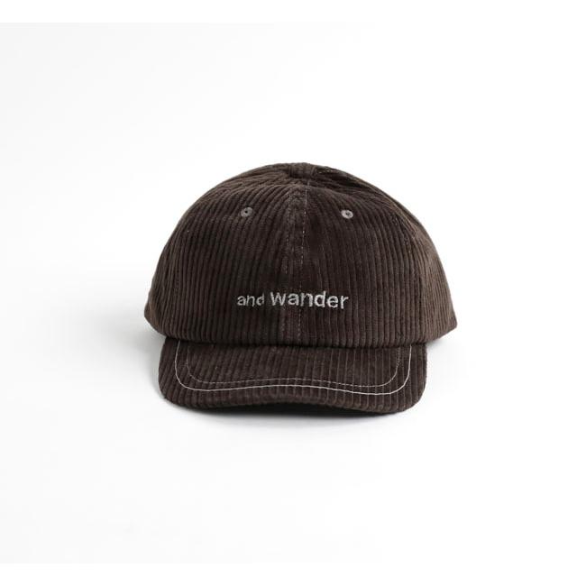 SALE30%OFF //and wander アンドワンダー 5986122 コーデュロイキャップ corduroy cap |  | 04
