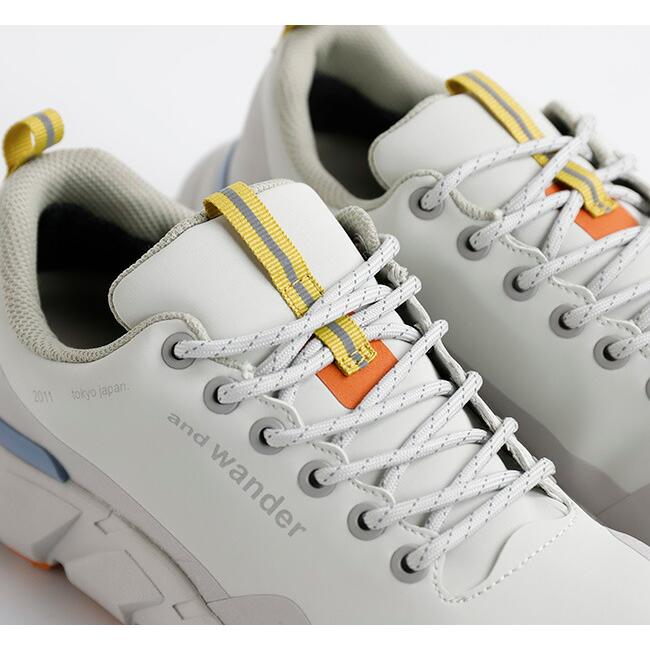 SALE30%OFF //and wander アンドワンダー 5978145 ウォータープルーフ トレックシューズ waterproof trek shoes low off white |  | 06
