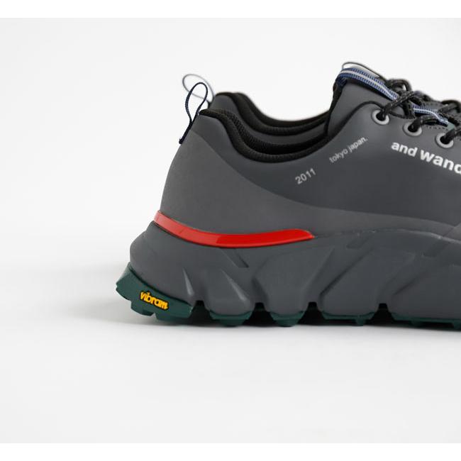 SALE30%OFF //and wander アンドワンダー 5978145 ウォータープルーフ トレックシューズ waterproof trek shoes low charcoal |  | 09