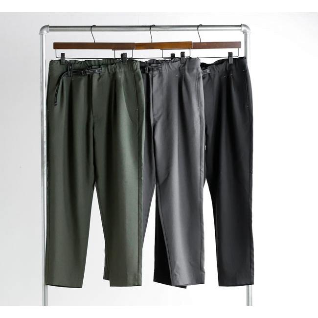 SALE30%OFF //and wander アンドワンダー 5282104 メランジツイルパンツ PE melange twill pants |  | 02