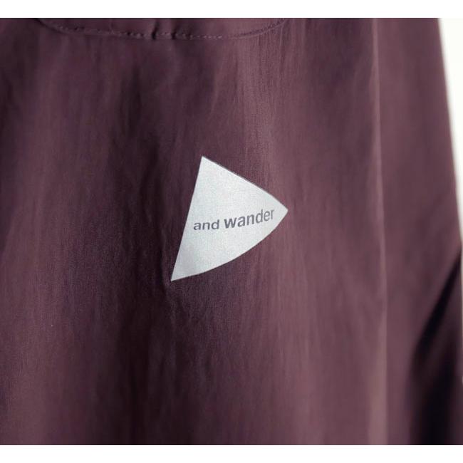 SALE30%OFF //and wander アンドワンダー 5253024 フリースベース長袖シャツ fleece base LS shirt |  | 14