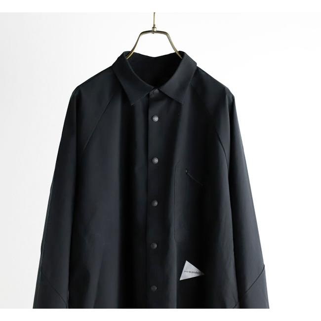 SALE30%OFF //and wander アンドワンダー 5253024 フリースベース長袖シャツ fleece base LS shirt |  | 17