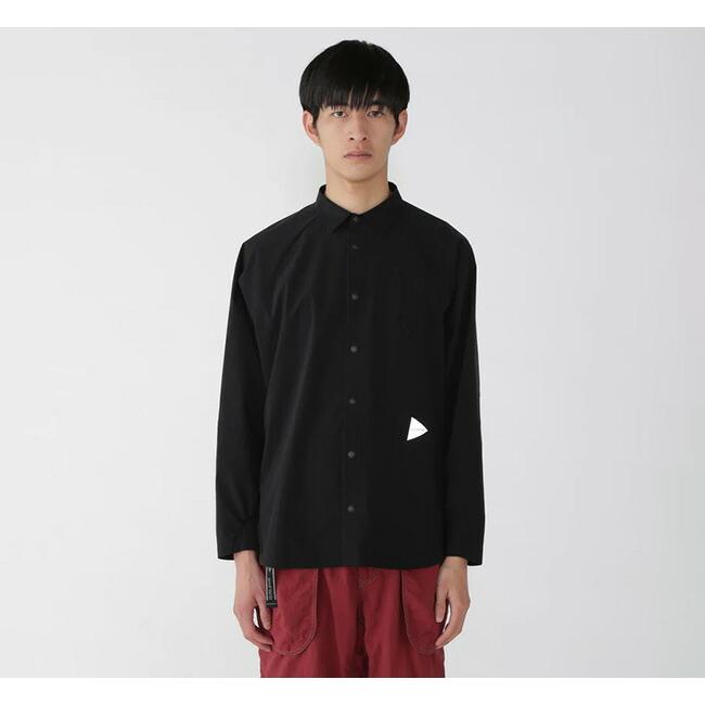 SALE30%OFF //and wander アンドワンダー 5253024 フリースベース長袖シャツ fleece base LS shirt |  | 04