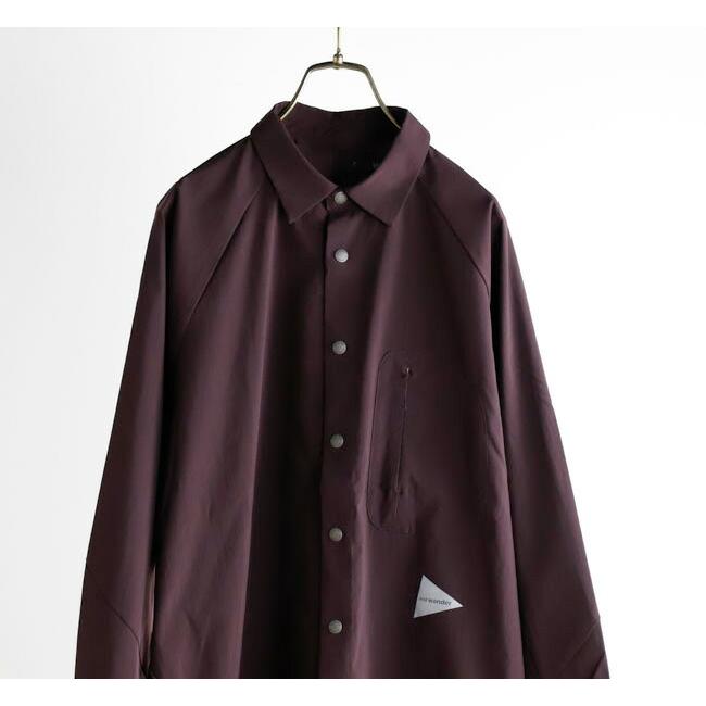 SALE30%OFF //and wander アンドワンダー 5253024 フリースベース長袖シャツ fleece base LS shirt |  | 09