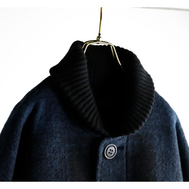 SALE30%OFF //and wander アンドワンダー 5283052 ウールシャギージャケットロング wool shaggy jacket long |  | 07