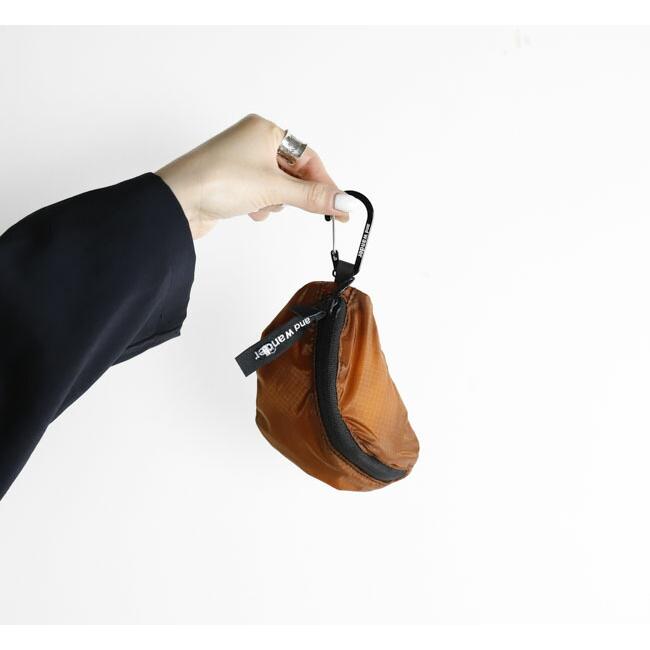 and wander アンドワンダー 5746975311 ミニポーチ sil mini pouch |  | 03