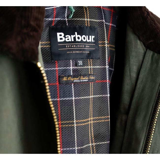 Barbour バブアー MCA0931 トランスポート TRANSPORT ピーチスキン コットン ショートレングスブルゾンの画像