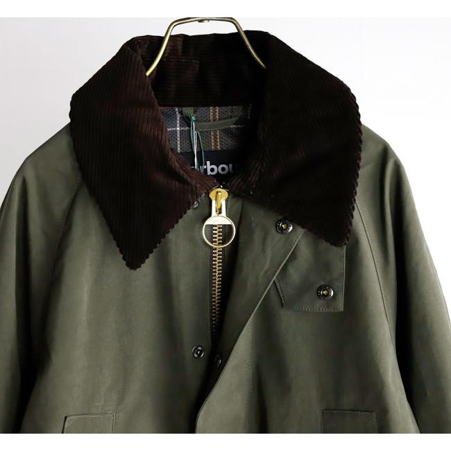 Barbour バブアー MCA0933 ビデイル BEDALE ピーチスキン コットン ブルゾン（オーバーサイズフィット）の画像