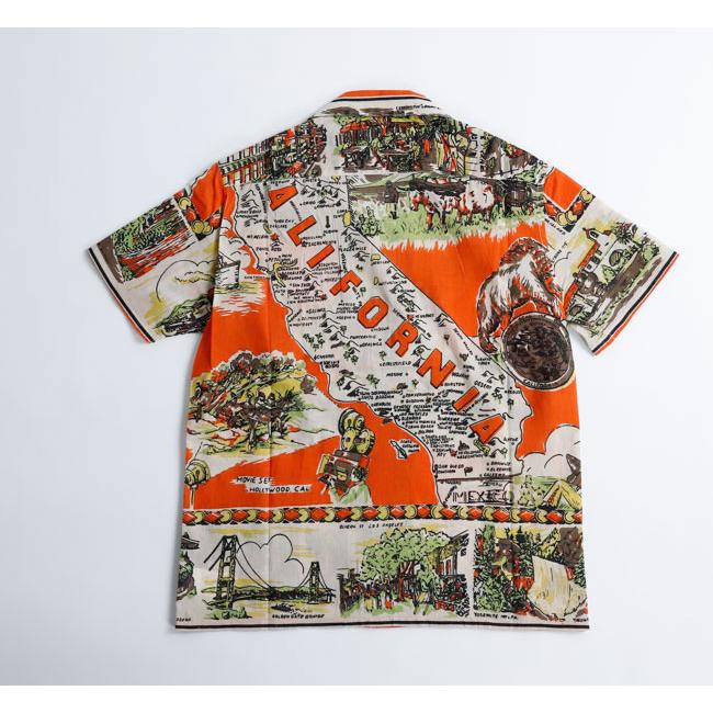 BINDU ビンドゥー PIM7725-C3 ORNG HAWAIIAN SHIRTS ハワイアンシャツ California3 Orange |  | 11