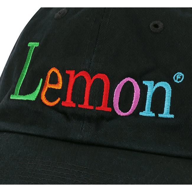 byeA. バイエー NOT APPLE CAP Lemon BLACK ロゴ刺繍 キャップ |  | 01