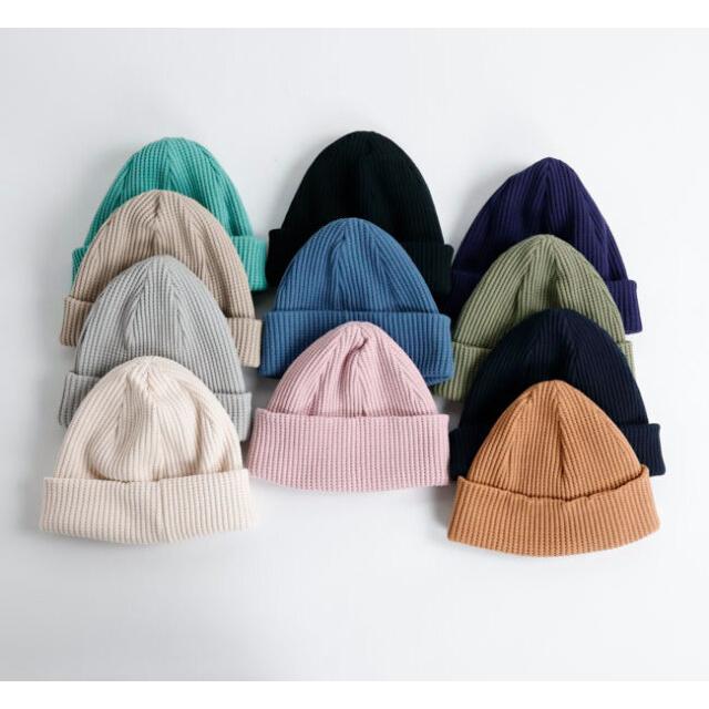 Jackman ジャックマン JM6605 Waffle Knit Cap ワッフルニットキャップ