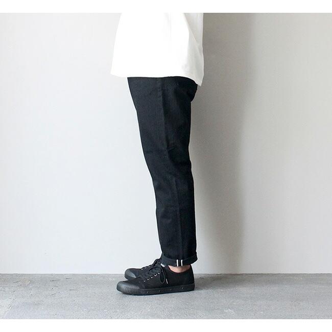 Sanca サンカ テーパードデニム ブラックデニム BLACK DENIM TAPERED 5P　PT03 |  | 01