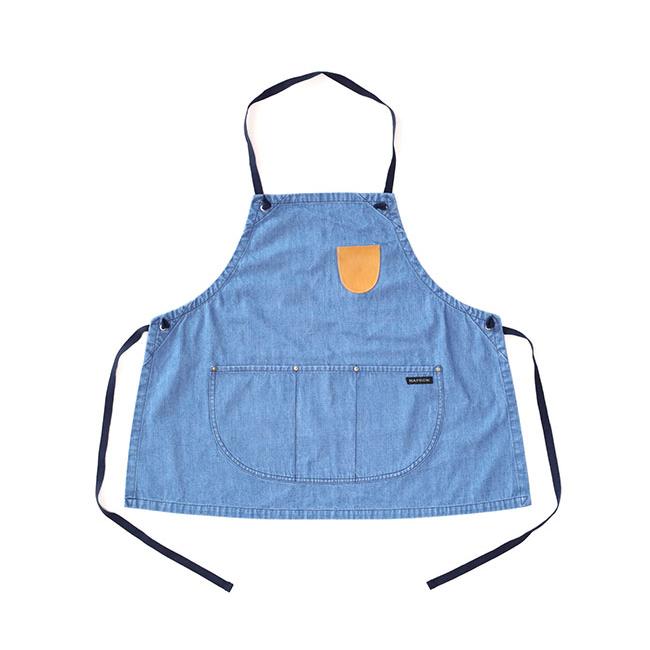 NAPRON ナプロン レザーポケット付きエプロン LUMBER BIB APRON NP-AP01-21A |  | 01