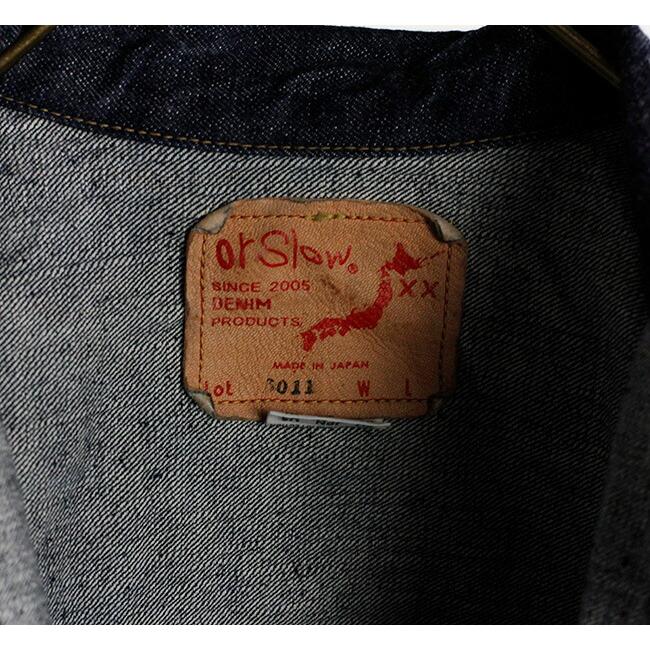 orslow オアスロウ TYPE1 PLEATED FRONT BLOUSE ONE WASH デニムジャケット 03-6011-81 |  | 15