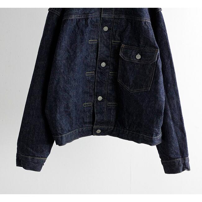 orslow オアスロウ TYPE1 PLEATED FRONT BLOUSE ONE WASH デニムジャケット 03-6011-81 |  | 08
