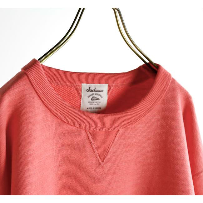 Jackman ジャックマン JM7292 GG Sweat Crewneck GGスウェットクルー