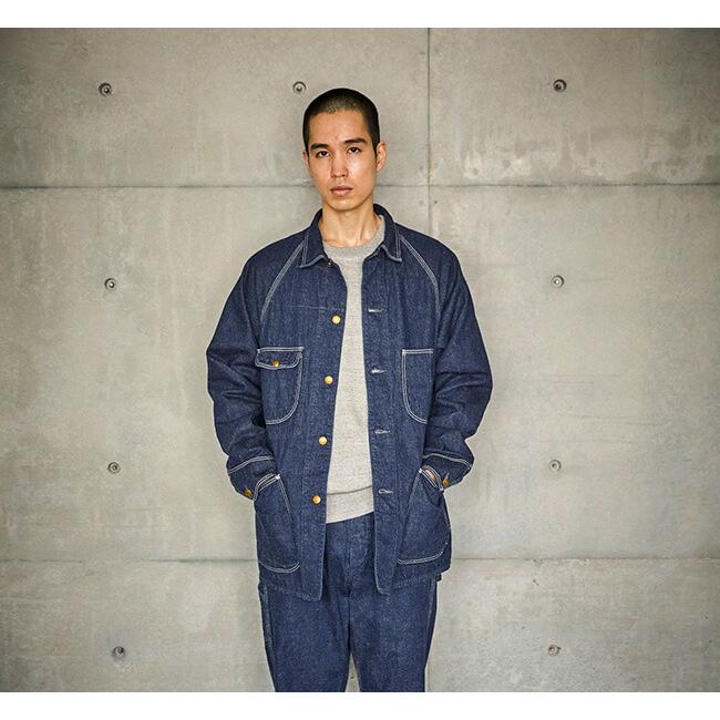 orslow オアスロウ 50's DENIM COVER ALL 50's デニムカバーオール 03-6140-81 | 