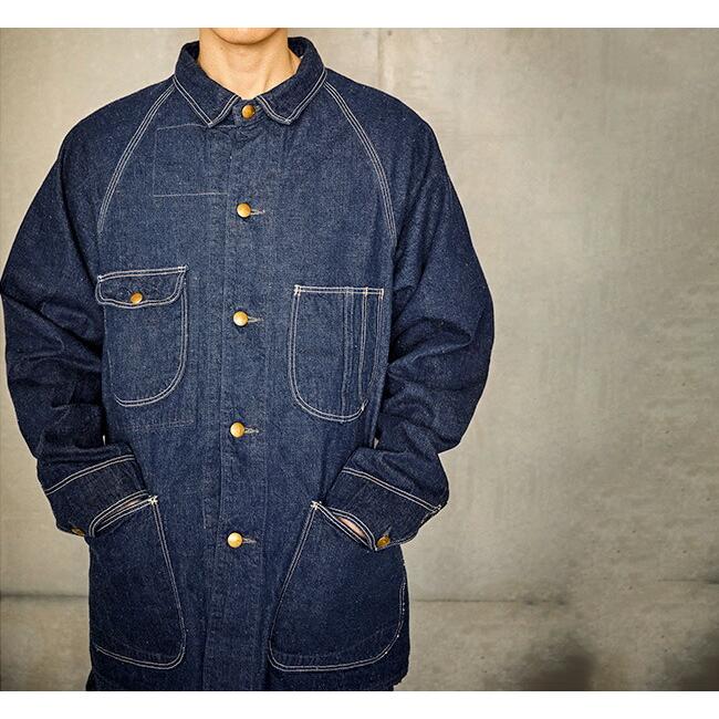 orslow オアスロウ 50's DENIM COVER ALL 50's デニムカバーオール 03-6140-81 |  | 01