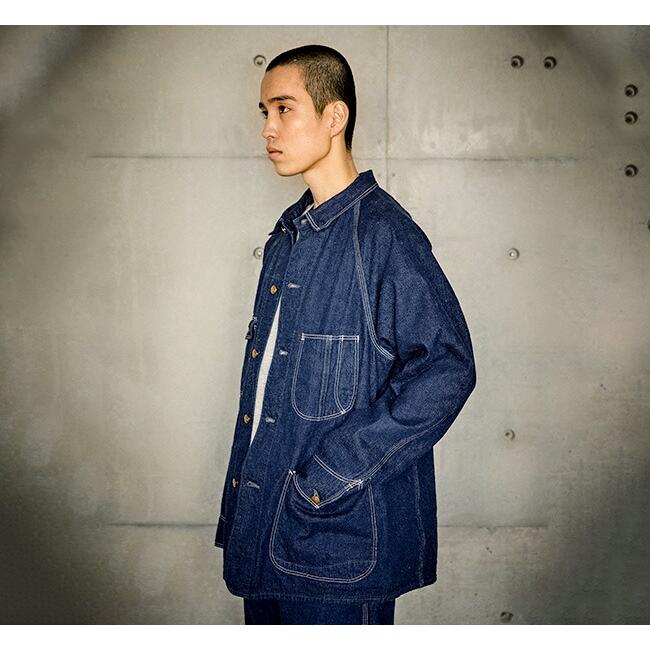 orslow オアスロウ 50's DENIM COVER ALL 50's デニムカバーオール 03-6140-81 |  | 03