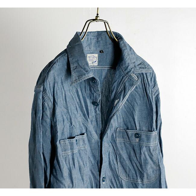 orslow オアスロウ CHAMBRAY WORK SHIRT シャンブレーシャツ 01-8070-84 |  | 06