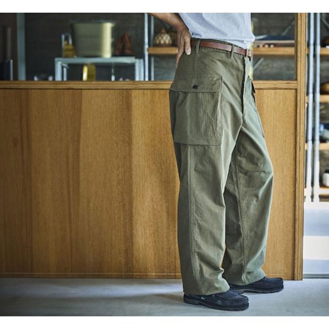 orSlow カーゴパンツ M(2) オリーブグリーン orslow オアスロウ US ARMY 2 POCKET CARGO 2ポケット カーゴパンツ 03