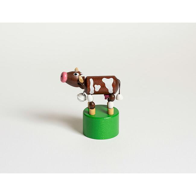 DETOA Wooden Push Up Toy Cow. no.12536 木製玩具 | 