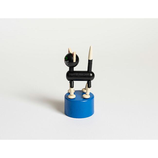 DETOA Wooden Push Up Toy Black Cat. no.11738 木製玩具 |  | 01