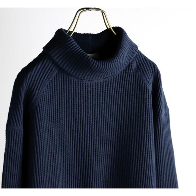 Jackman ジャックマン JM7468 Waffle High neck ワッフル ハイネック