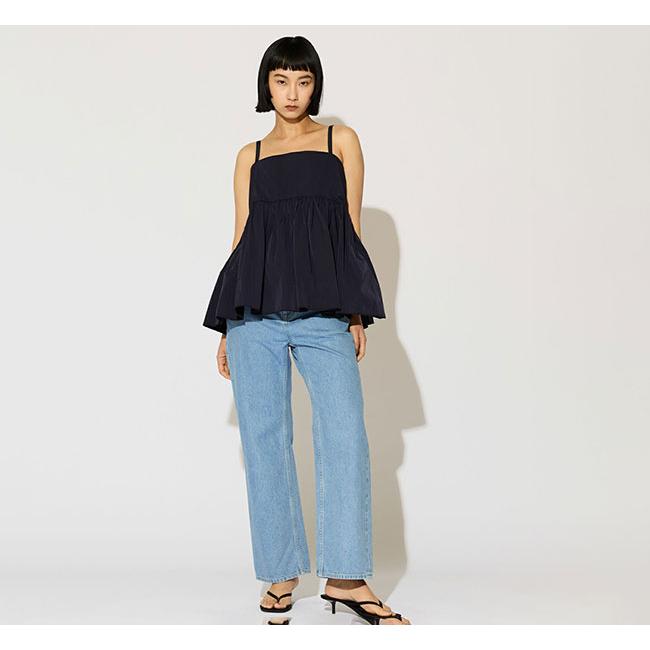 SALE40%OFF //MIDIUMISOLID ミディウミソリッド ハイウエストストレートデニム 1-1650764B |  | 01