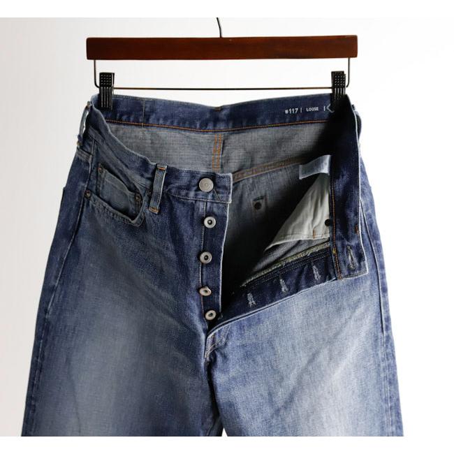 ordinary fits オーディナリーフィッツ 117 TYPE LOOSE USED デニムパンツ 117USD |  | 06
