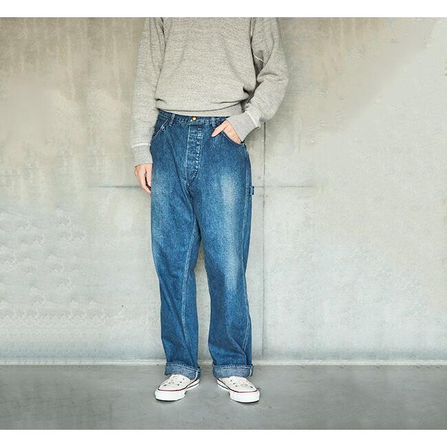 orslow オアスロウ PAINTER PANTS DENIM UESD ペインターパンツ デニム ユーズド 01-5120-95 | 