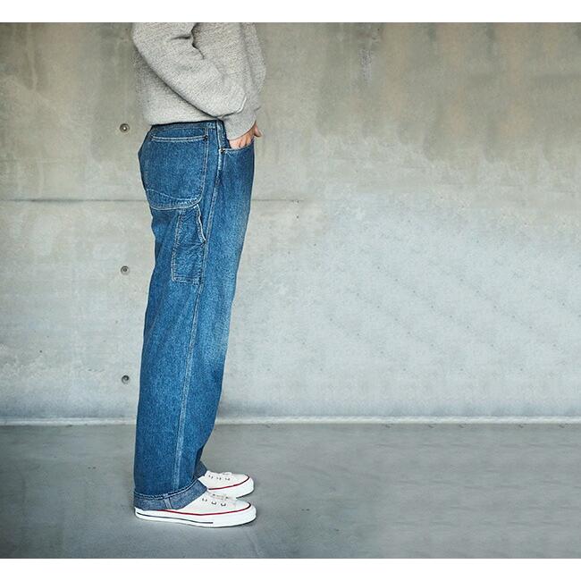 orslow オアスロウ PAINTER PANTS DENIM UESD ペインターパンツ デニム ユーズド 01-5120-95 |  | 01