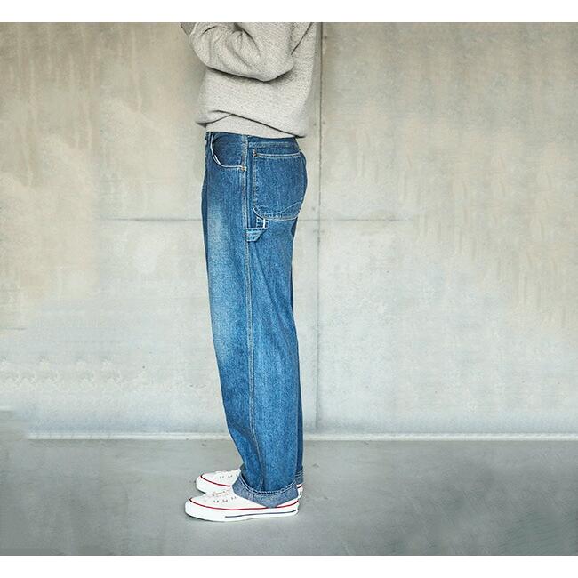 orslow オアスロウ PAINTER PANTS DENIM UESD ペインターパンツ デニム ユーズド 01-5120-95 |  | 02