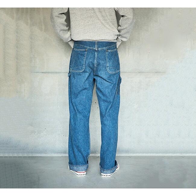 orslow オアスロウ PAINTER PANTS DENIM UESD ペインターパンツ デニム ユーズド 01-5120-95 |  | 03