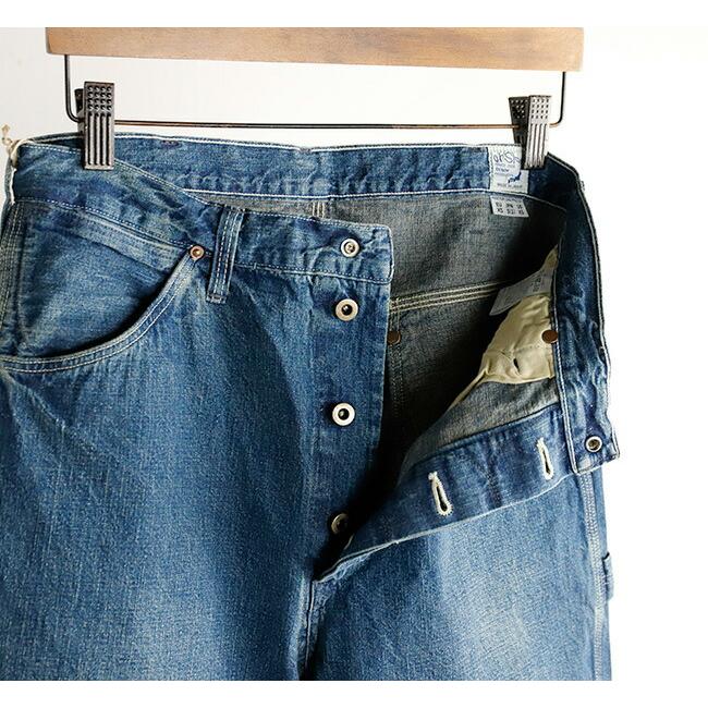 orslow オアスロウ PAINTER PANTS DENIM UESD ペインターパンツ デニム ユーズド 01-5120-95 |  | 06