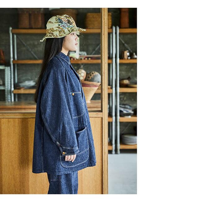 orslow オアスロウ LOOSE FIT DENIM COVERALL ONE WASH カバーオール 00-6141-81 |  | 01