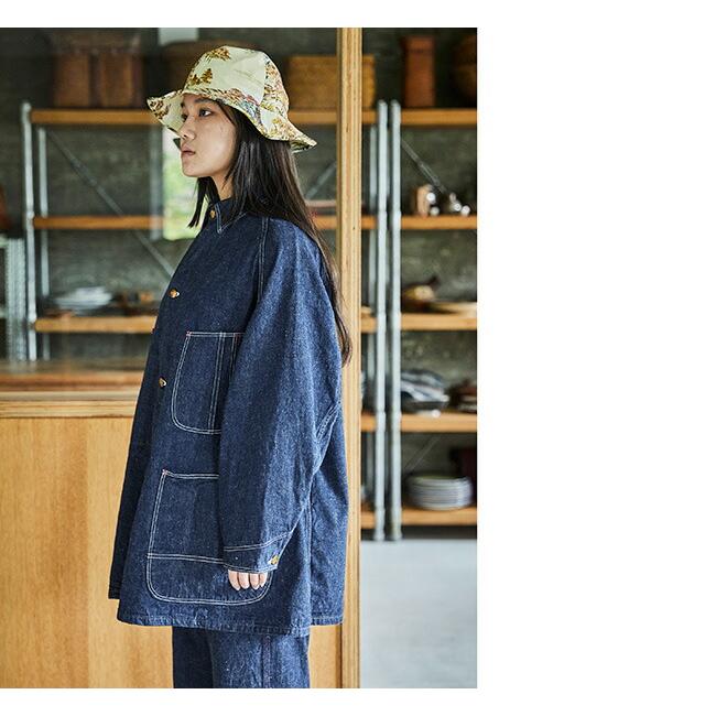 orslow オアスロウ LOOSE FIT DENIM COVERALL ONE WASH カバーオール 00-6141-81 |  | 02