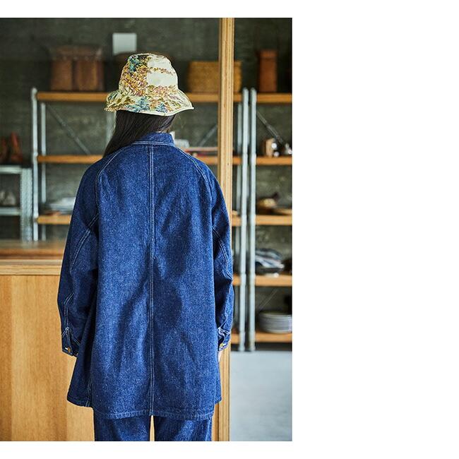 orslow オアスロウ LOOSE FIT DENIM COVERALL ONE WASH カバーオール 00-6141-81 |  | 03